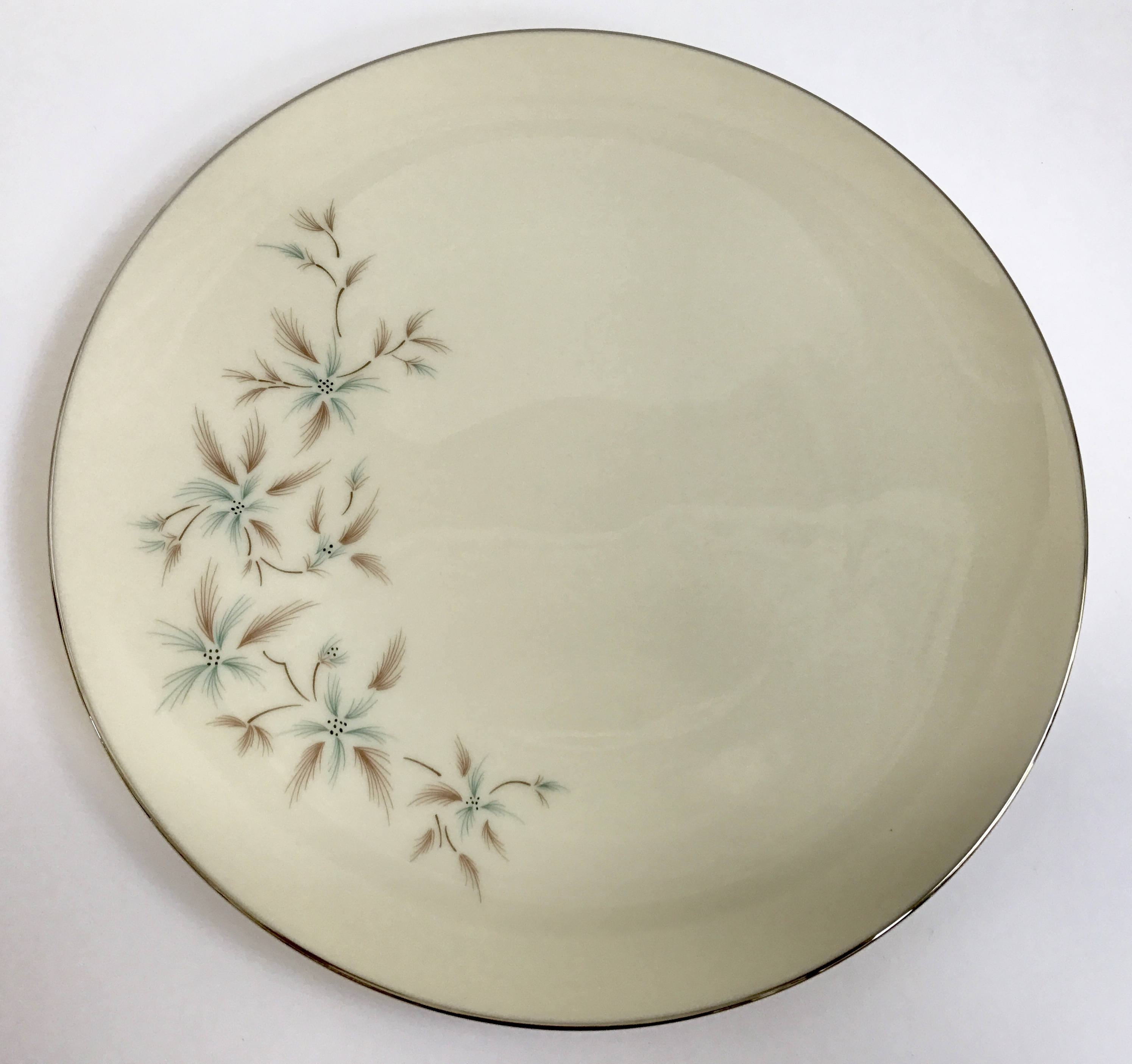 Vintage Lenox Wyndcrest A-500 Pattern 10 1/2" Round Diner Plate