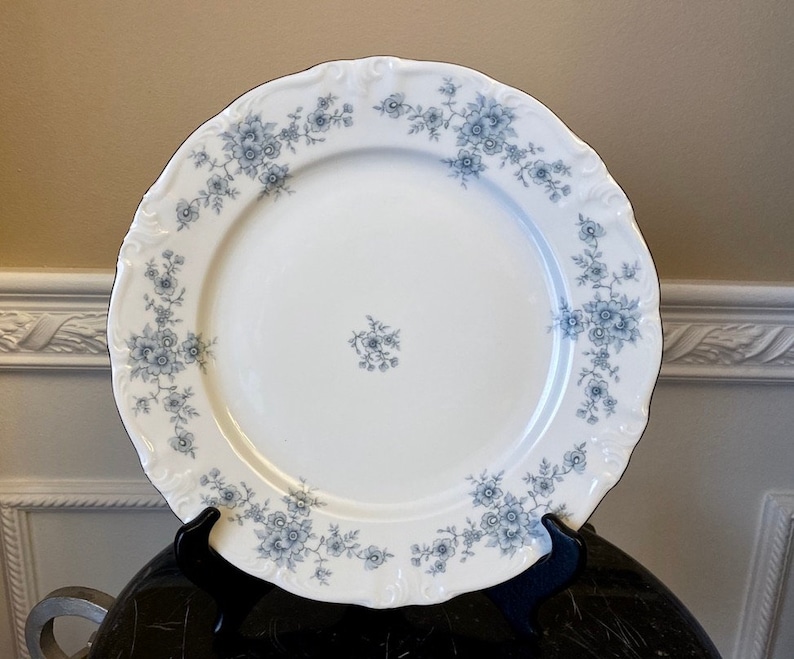 Winterling Bavaria Germany Renaissance Blue Garland 10 Etsy