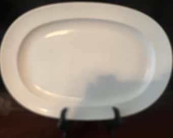 Vintage Kaiser 16” Platter With Scalloped Edges