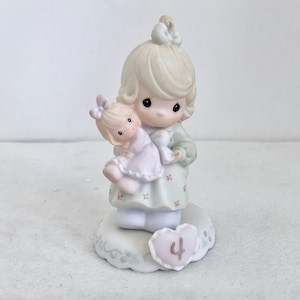 Enesco Precious Moments 1994 Growing in Grace Age 4 Porcelain Figurine