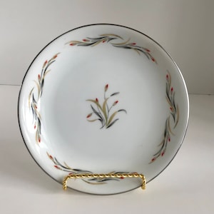 Hira Fine China Japan Nora Pattern 4181 7 1/2&quot; Bread & Butter Plate
