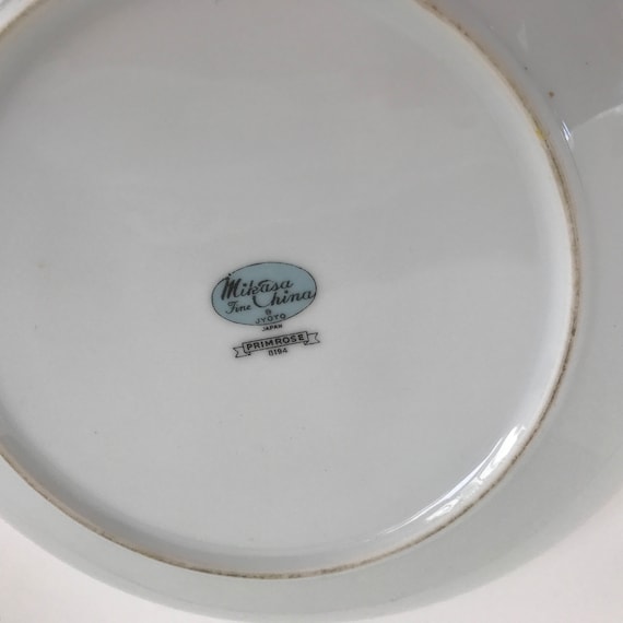 Vintage Mikasa Fine China Primrose Pattern 8149 9