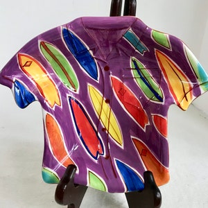 Ton Kunst Kalifornien bunte HawaiiSurfbrett Shirt Candy Dish