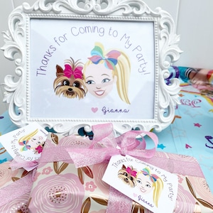 Personalized JoJo Siwa Birthday Party Bundle
