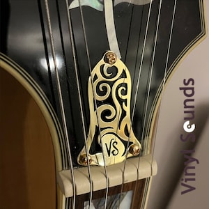 Gibson ES 335 Epiphone Sheraton Custom Truss Rod Plate Polished Brass or S-Steel.