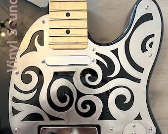 Fender Telecaster Custom Scratch Plate - Polished Brass or Stainless Steel