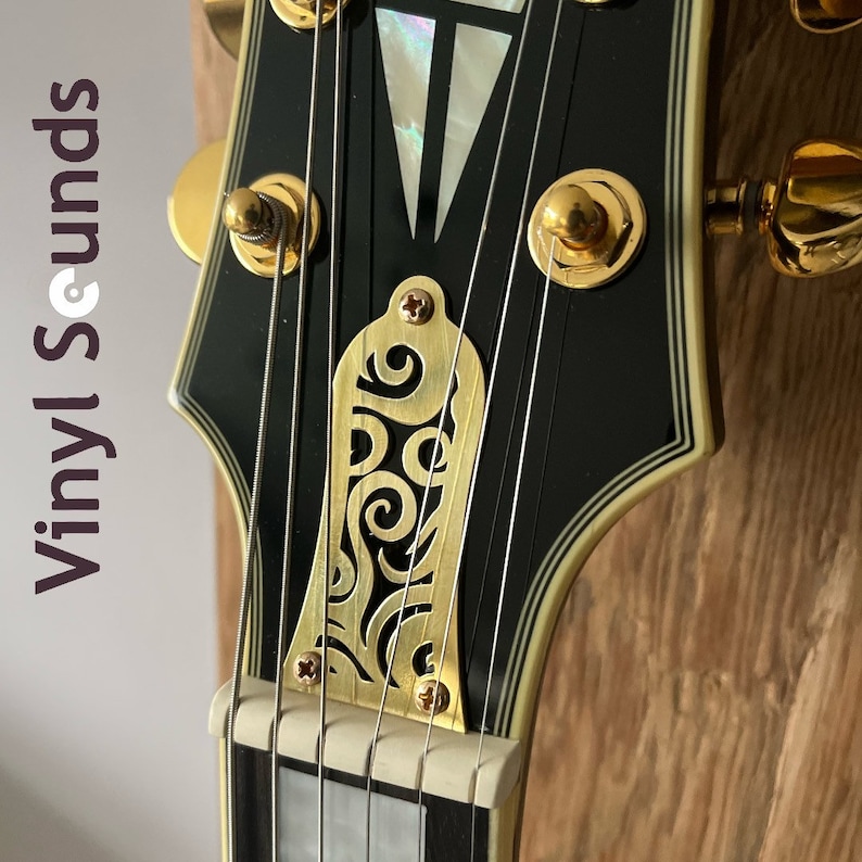 Custom Headstock Truss Rod Cover for Gibson and Epiphone Les Paul Electric Guitars Mirror