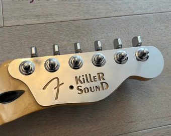 Fender Telecaster Headstock Sustain Plate Front – Not a Groove Tubes Fat Head