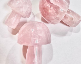 Rose Quartz Mushroom