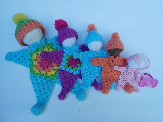 granny square doll crochet pattern