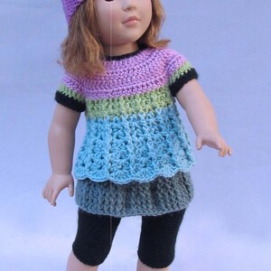 PDF Crochet Pattern for 18 Inch Doll simple Basic - Etsy