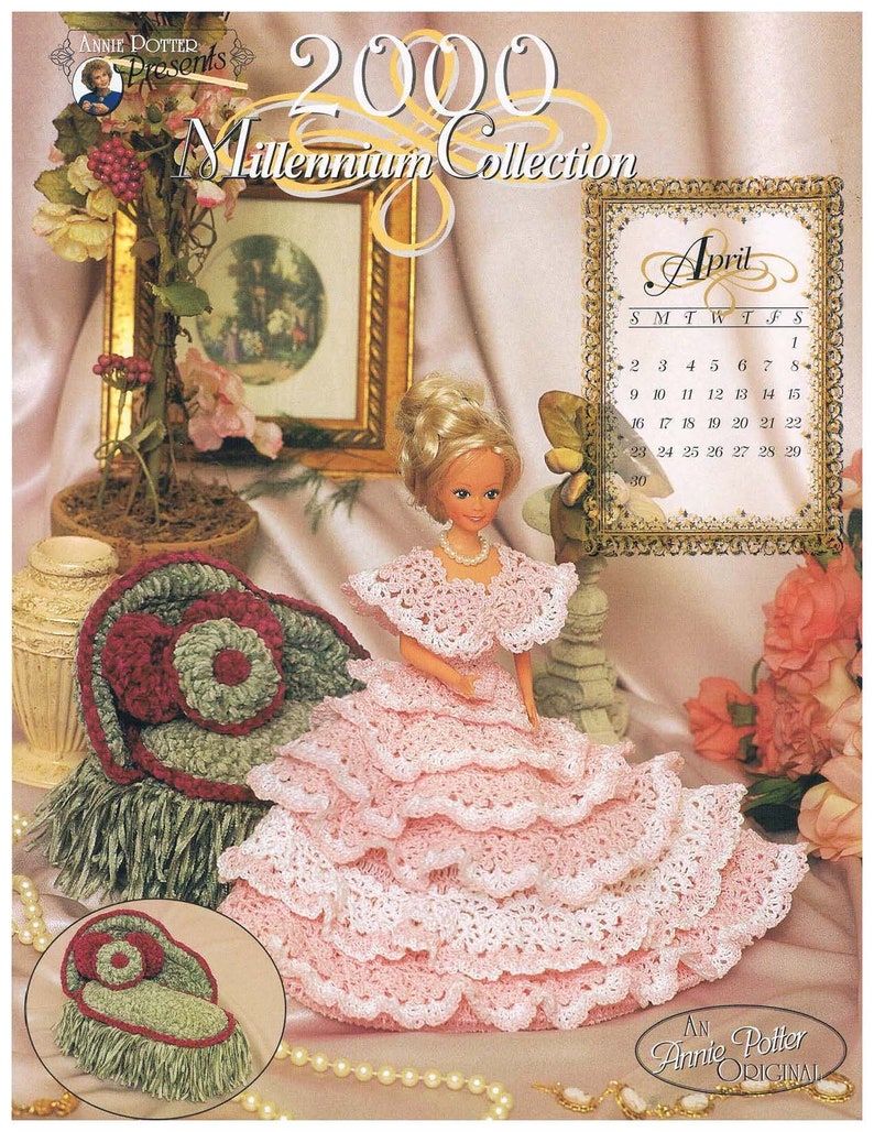 Crochet Pattern for Barbie Bed Doll Pattern miss April Etsy
