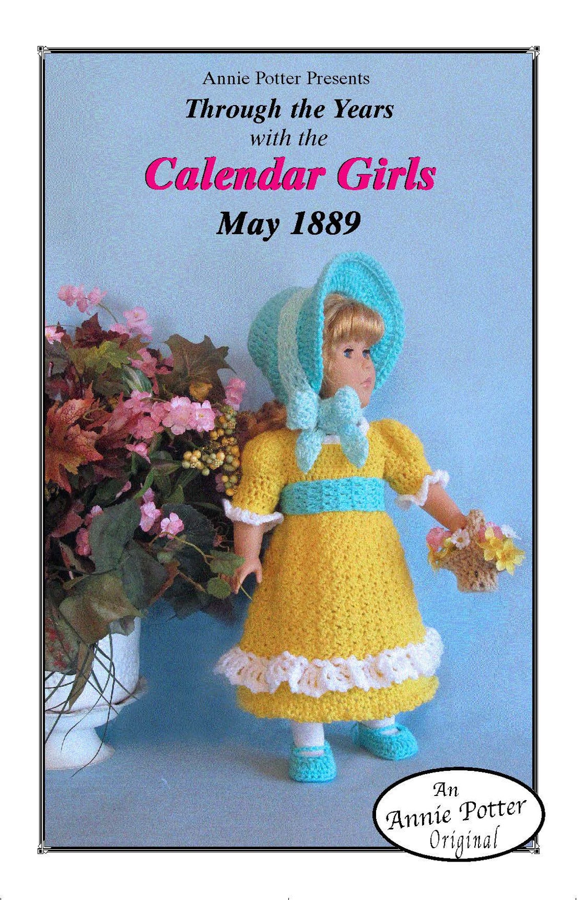 Crochet Pattern, Crochet Doll Dress, Pattern for American Girl Doll ...