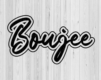 Boujee inchado svg, Boujee svg, camisa svg, camisa boujee svg, silhueta svg, cricut svg