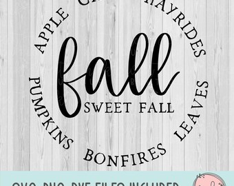 Outono doce outono svg, maçã cidra svg, abóbora svg, folhas svg, outono svg, fogueiras svg, passeios de carroça svg, outono svg, silhueta svg, cricut svg