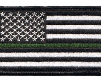 Download Thin Silver Line American Flag SVG File