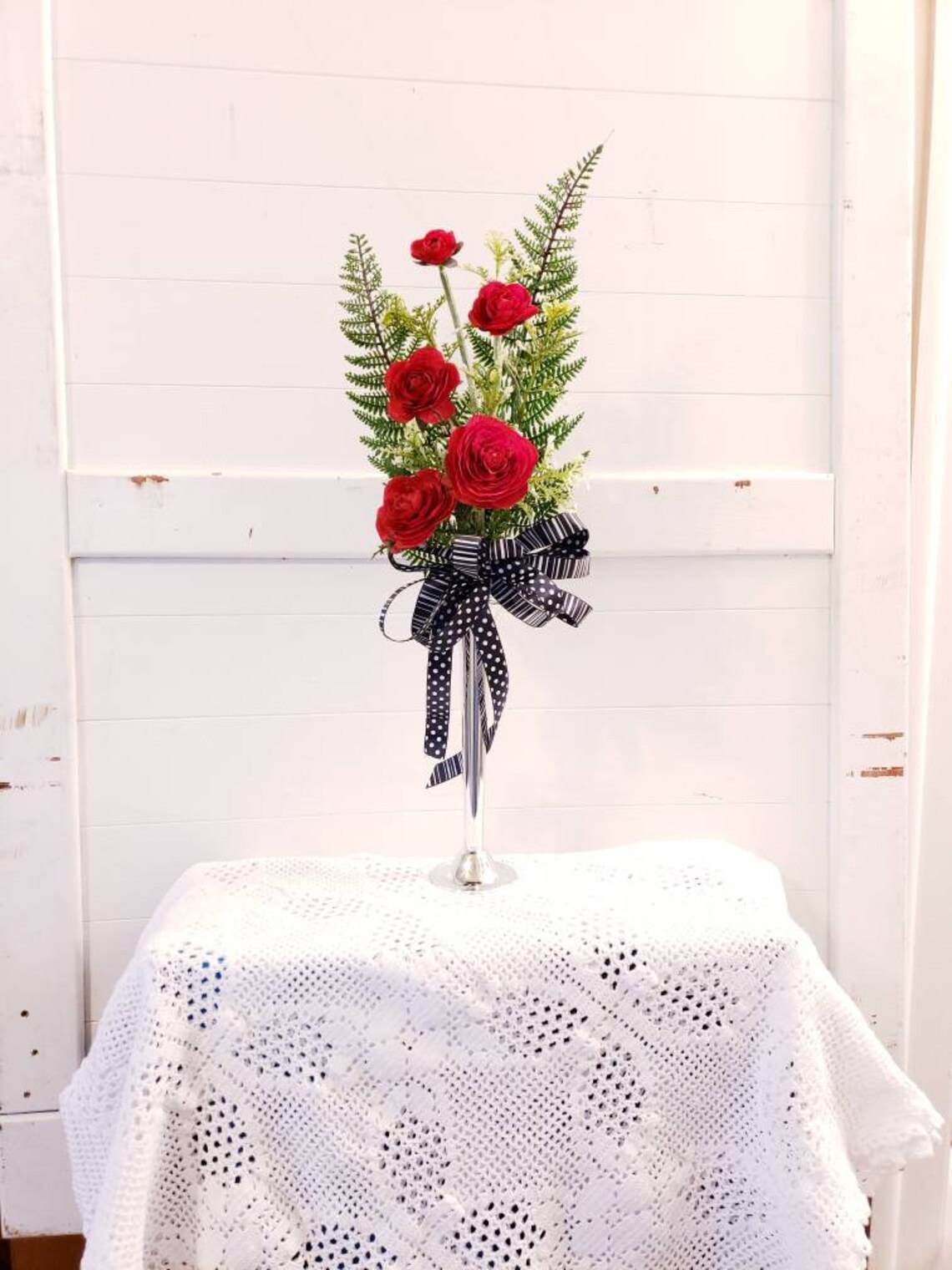 Mausoleum Floral Design Crypt Niche Holder Arrangement Grave Etsy