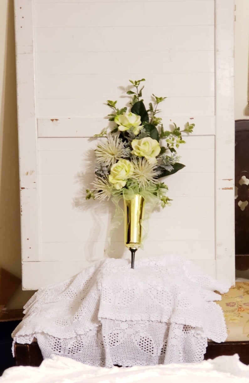 Mausoleum Flowers Memorial Day Cemetery Flowers Grave Etsy