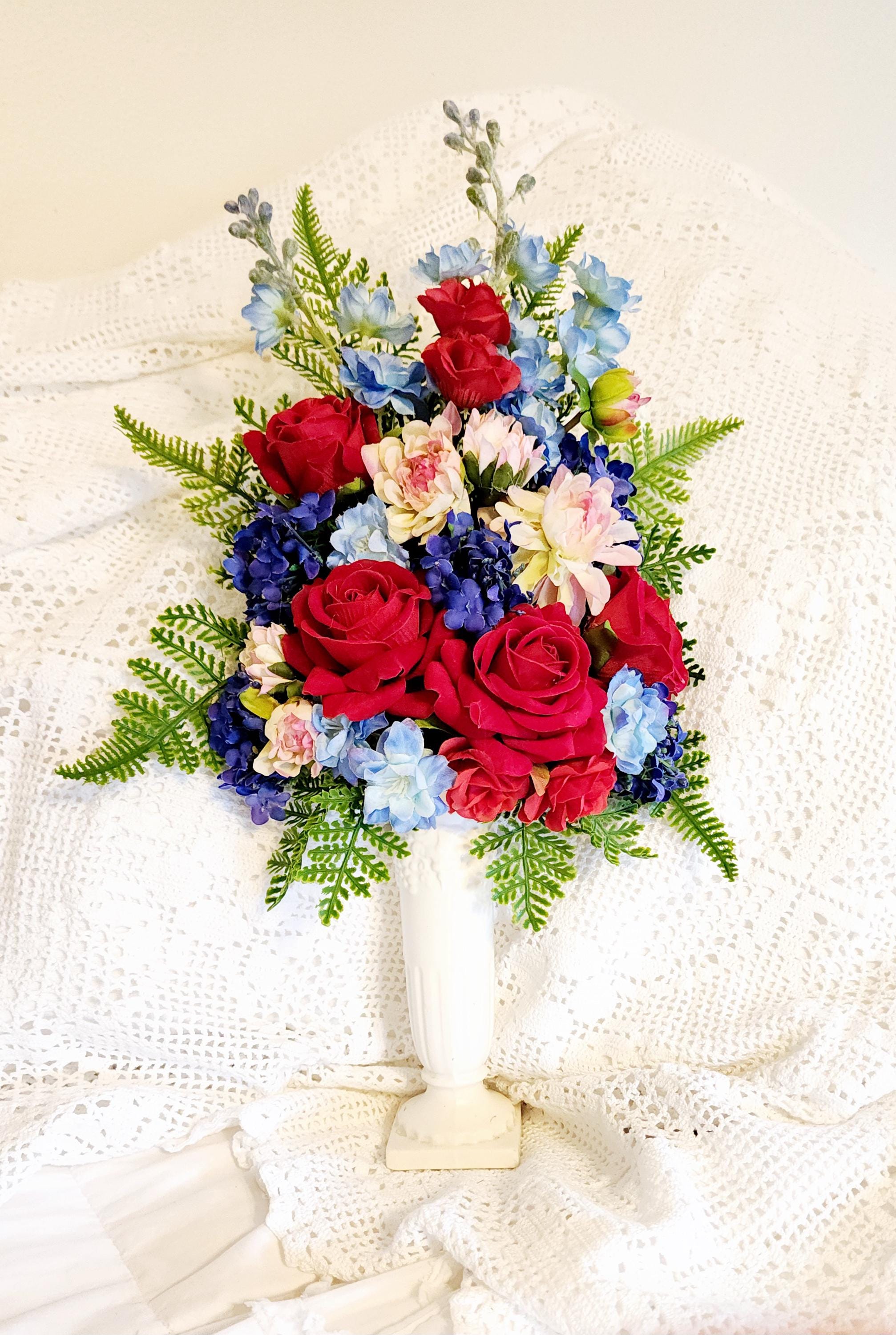 Kunstblumen friedhof - Etsy.de
