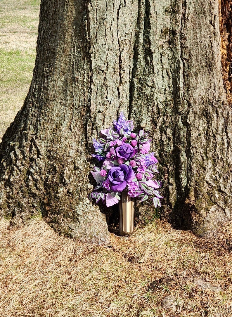 Mausoleum Floral Design Crypt Niche Holder Arrangement Grave Etsy