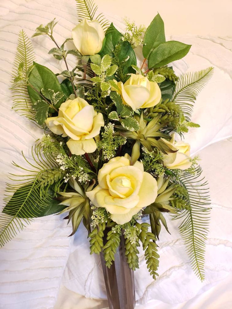 Mausoleum Arrangement Unique Design for Crypt Holders Etsy