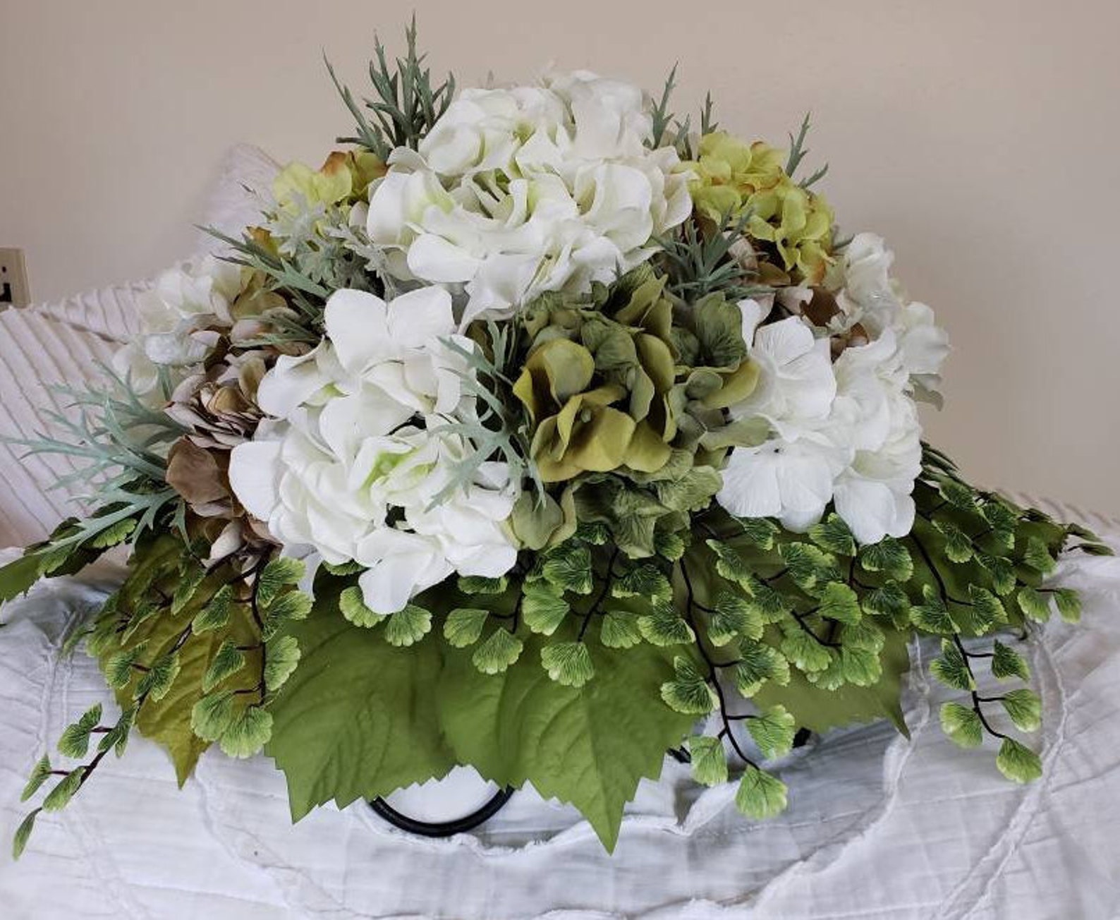 Grave Saddle, Headstone Saddle, Mausoleum Flowers, All Seasons Etsy