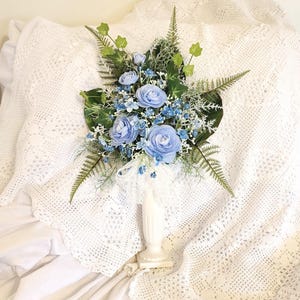 Mausoleum Floral Design, Crypt Niche Holder Arrangement, Grave Side Spike,  Cemetery Decoration One Sided
