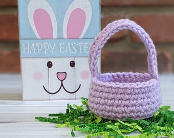 Easter baskets, crochet baskets, mini baskets, Easter, Easter gift, Easter home decor, Easter baskets for kids, Mini Easter Baskets, Basket
