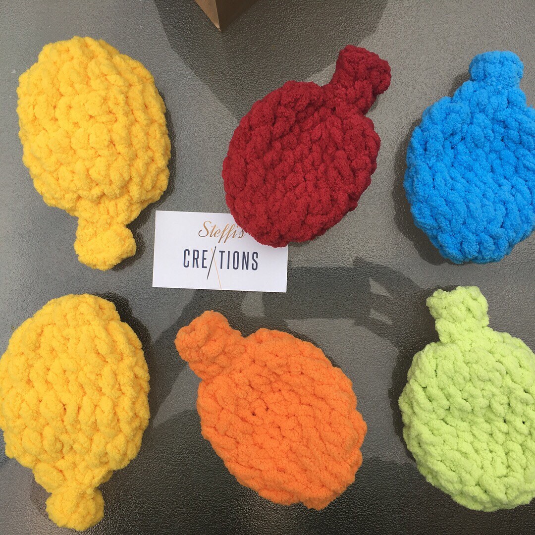Reusable Water Balloons set of 6 crochet Water Balloon Etsy
