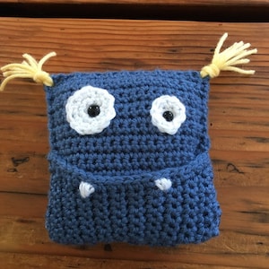 Crochet toothfairy pillow | monster pillow | toothfairy pillow | tooth | tooth pillow | toothfairy plush