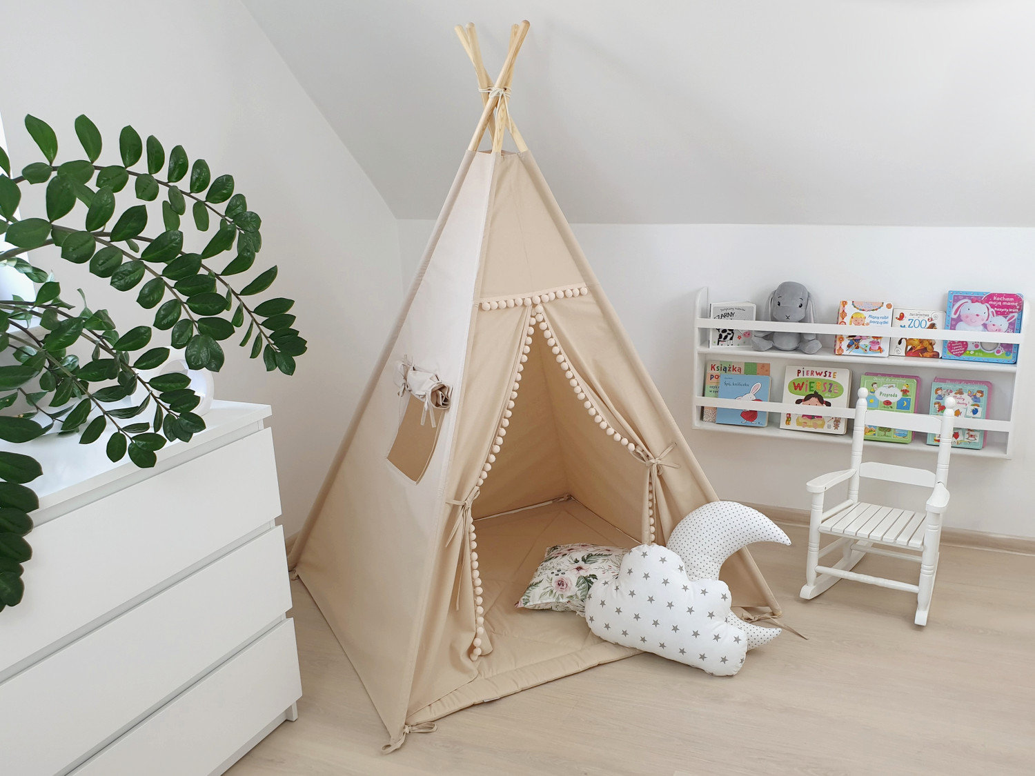 Tente tipi enfant interieur - Tipi enfant - ID Mômes