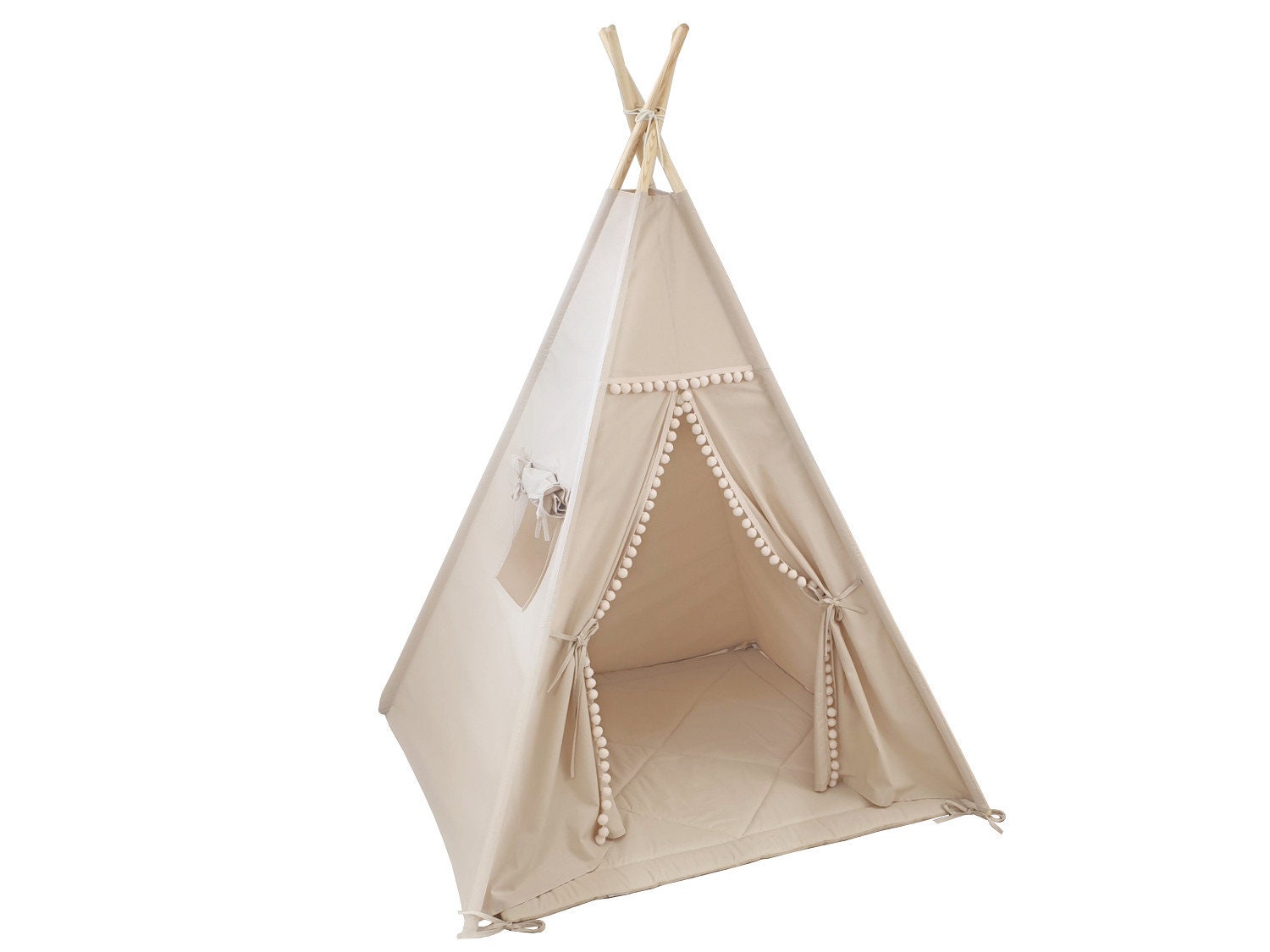 Tenda indiana Tepee per bambini Safari Adventure mattone 116x125x126 cm