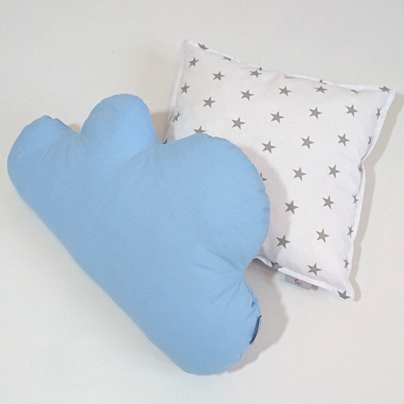 Pillow Set Cloud Pillow Square Pillow Decorative Pillow Etsy
