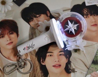 Stray Kids Light Stick Keychain 2nd Edition, Skz Light Up Keychain, Skz Lightstick