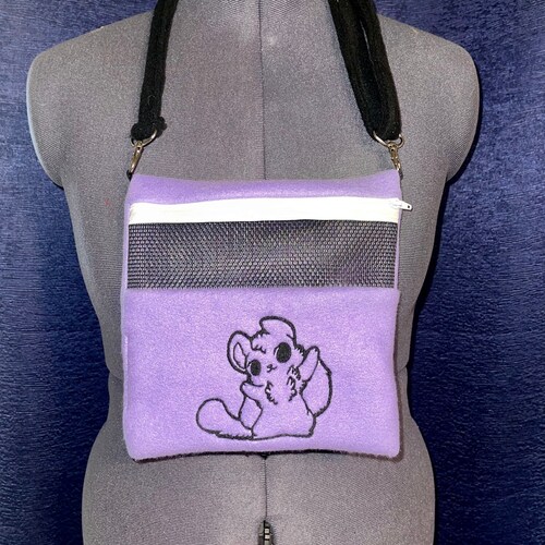 Embroidered Bonding Pouch Sugar Glider Bonding Bag Etsy