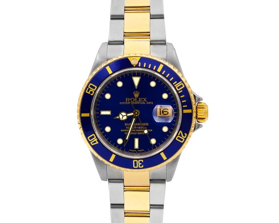 rolex submariner steel gold