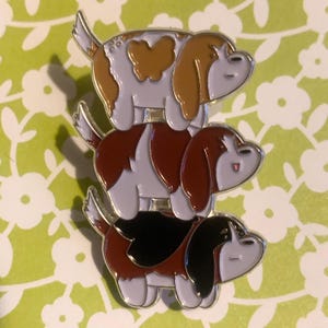 We Bare Bassets Pin