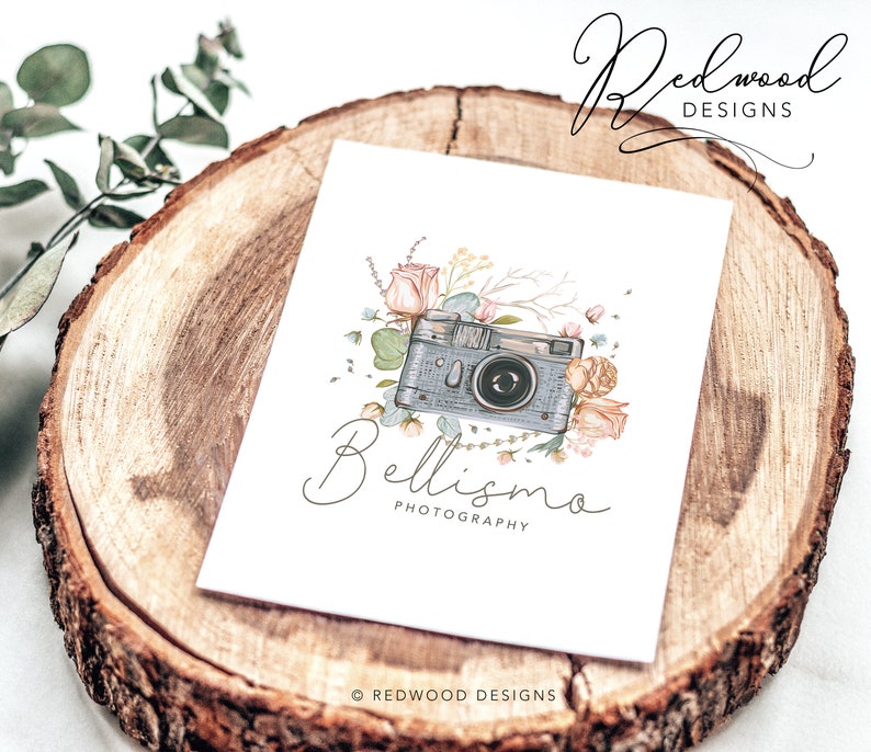 Logo Design, Premade Logo, Photography Logo, Feminine Logo, Elegant ...