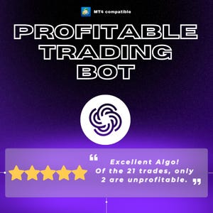 MT4 Trading Bot for GBPUSD Daytrading strategy Profitable and Low Drawdown for Automated Trading profit with MetaTrader EASY