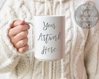 Mug Mockup Woman Etsy