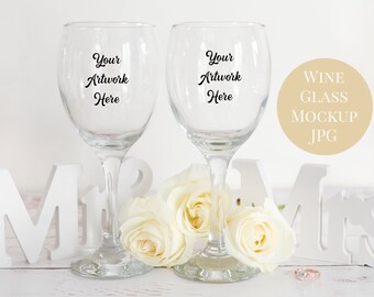Download Free Real Photo Mockup Of Wine Glasses To Display Decals Etching Hand Painting Etc Jpg File Photo Free Logo Mockups PSD Mockup Template