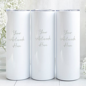 Skinny Tumbler Digital Mockup - JPG, PSD and PNG files