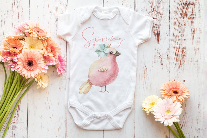romper suit onsie mockup Photo Pink and peach -JPG file Babygrow