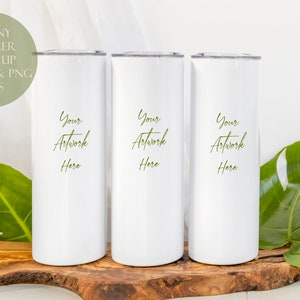 Skinny Tumbler Digital Mockup - JPG, PSD and PNG files