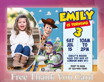 toy story invitation etsy