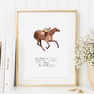 Karte Din A 5 Artprint Kunstdruck Print Digitalprint reiten Pferd Freiheitsdressur Reitkunst horsemanship Dressur Geschenk Dekoration