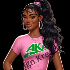 AKA PNG, Alpha Kappa Alpha Sorority png, digital download