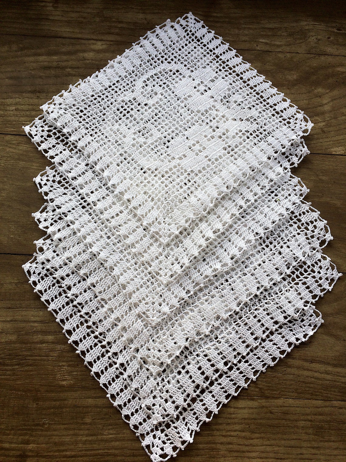 Crochet Napkin Doilies 6 Pieces Napperon Etsy