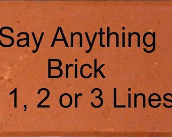 Personalized Engraved Brick – Memorial, Pet, or Dedication Paver