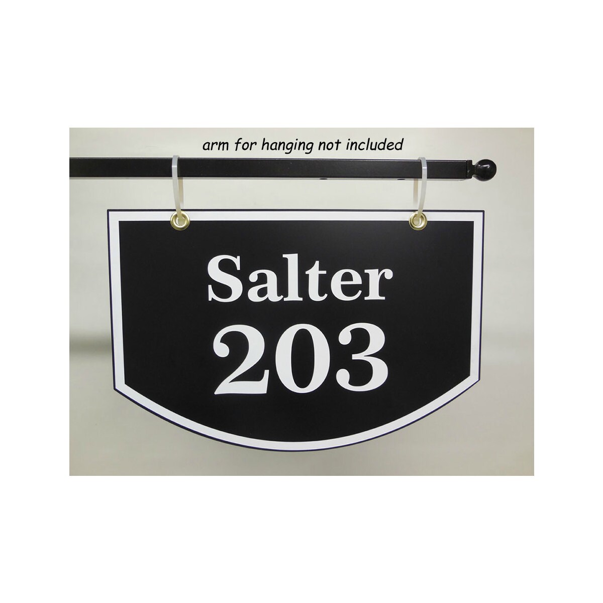 Double Line Personalized Address Plaque Double Line Personalized Address Plaque